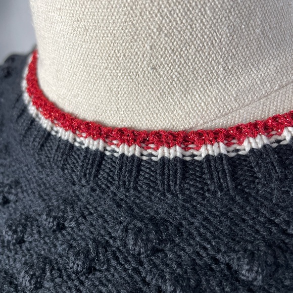 Brooks Brothers Red Fleece Vintage Textured Wool Pullover Sweater Size Large - Picture 3 of 6